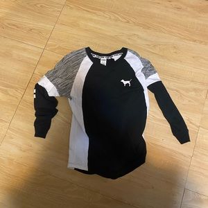 Pink long sleeve tee but not too tight